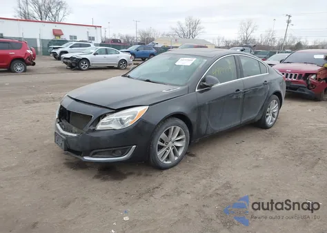 2014 Buick Regal Turbo из США, поврежденный, VIN 2G4GL5EX3E9276173